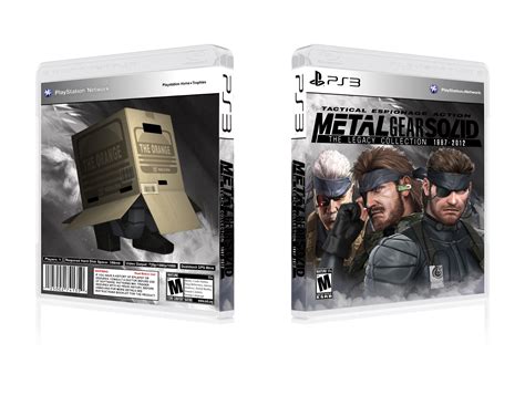 metal gear legacy collection iso box art|Metal Gear Solid: The Legacy Collection US boxart and info.